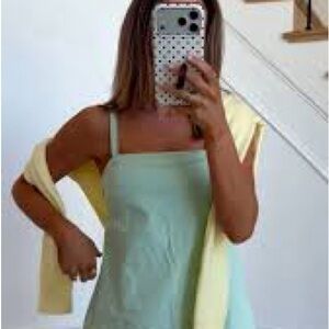 Talbots Light Green Sleeveless Dress